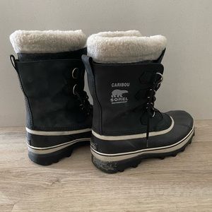 Black Sorel Caribou Women’s Winter Boots